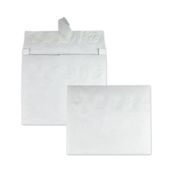 Survivor® Open Side Expansion Mailers, Dupont Tyvek, #15, Square Flap, Redi-strip Closure, 10 X 15, White, 100-carton freeshipping - TVN Wholesale
